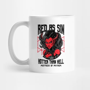 RED AS SIN Mug